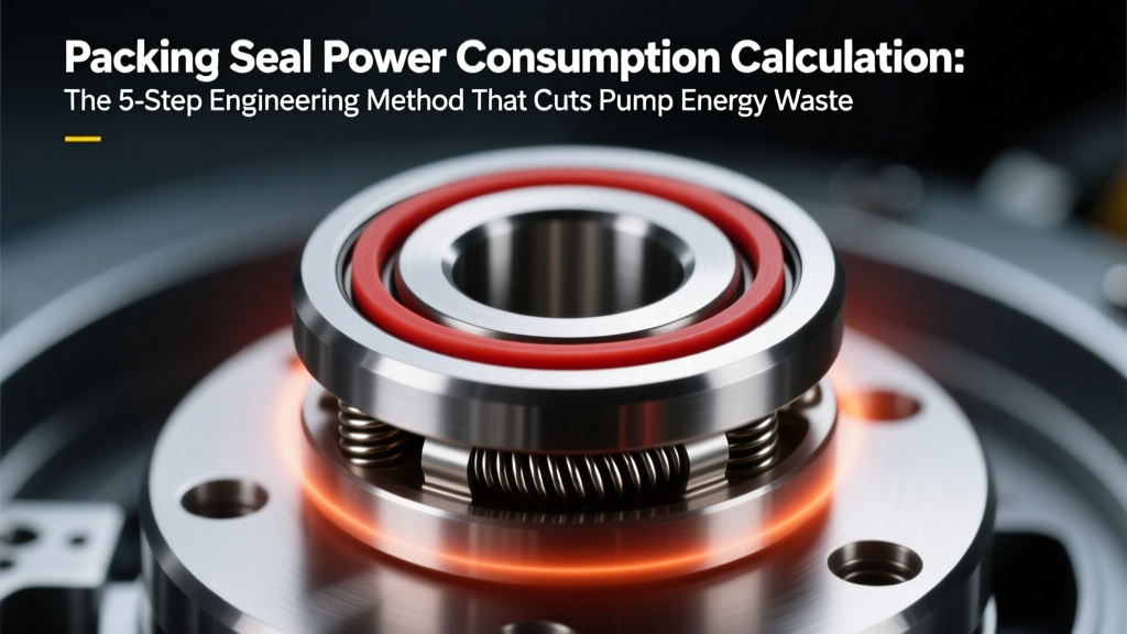 Packing Seal Power Consumption Calculation: The 5-Step Engineering Method That Cuts Pump Energy Waste by 12–23% (With Real API 682 Case Data & Unit-Conversion Pitfalls Exposed)