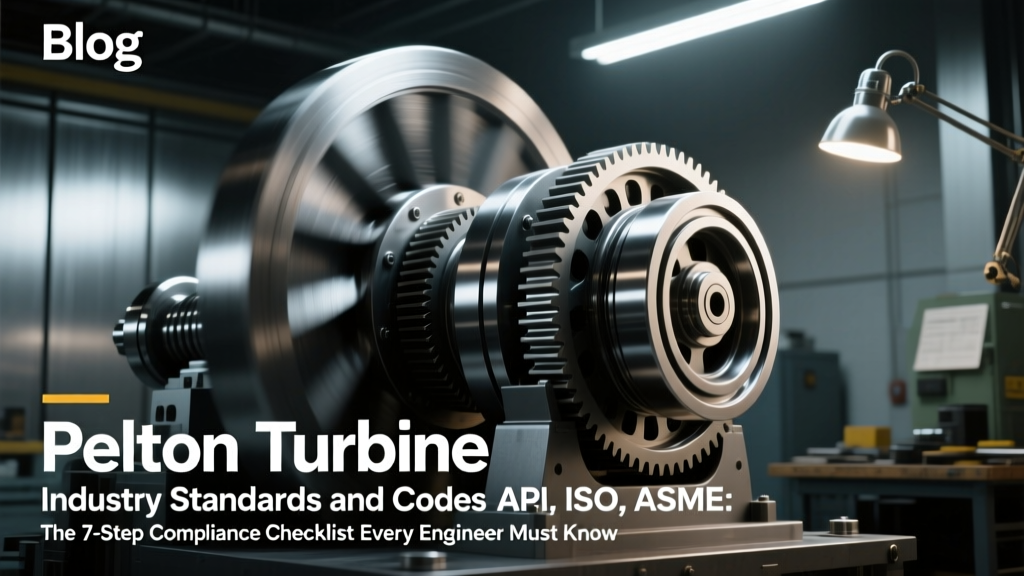 Pelton Turbine Industry Standards and Codes (API, ISO, ASME): The 7-Step Compliance Checklist Every Hydropower Engineer Uses to Pass Audit — Avoid Costly Rework, Delayed Commissioning, or Rejection at First Inspection