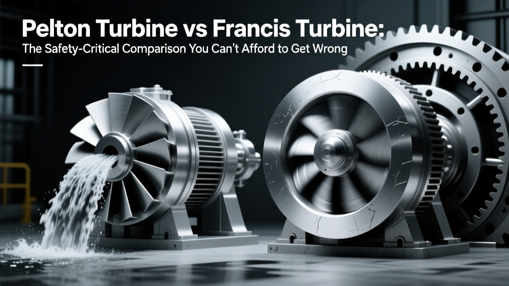 Pelton Turbine vs Francis Turbine: The Safety-Critical Comparison You Can’t Afford to Get Wrong — Efficiency, Head Requirements, Regulatory Compliance (ASME B31.4 & IEC 62271), and Real-World Failure Modes Explained