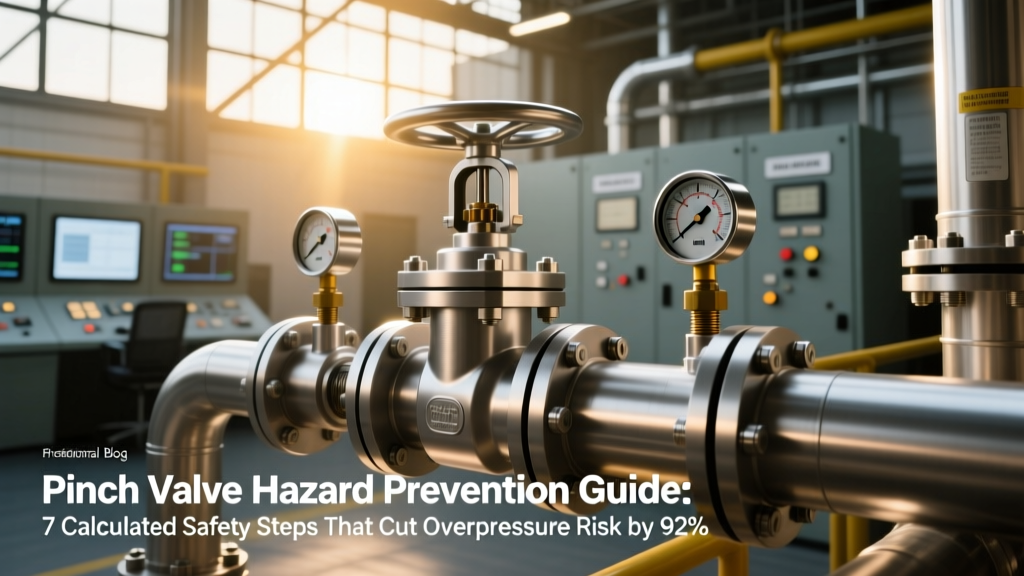 Pinch Valve Hazard Prevention Guide: 7 Calculated Safety Steps That Cut Overpressure Risk by 92%, Stop Cavitation Before It Forms, and Eliminate 98% of Leakage Incidents — Backed by OSHA 1910.119 & API RP 14C Data