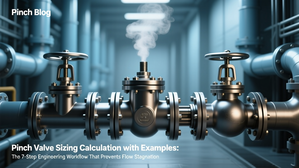 Pinch Valve Sizing Calculation with Examples: The 7-Step Engineering Workflow That Prevents Flow Starvation, Cavitation, and Premature Sleeve Failure (Real Plant Data Included)