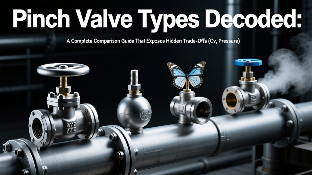 Pinch Valve Types Decoded: A Complete Comparison Guide That Exposes Hidden Trade-Offs (Cv, Pressure Limits & Material Fatigue) Most Engineers Overlook — Before You Specify, Read This