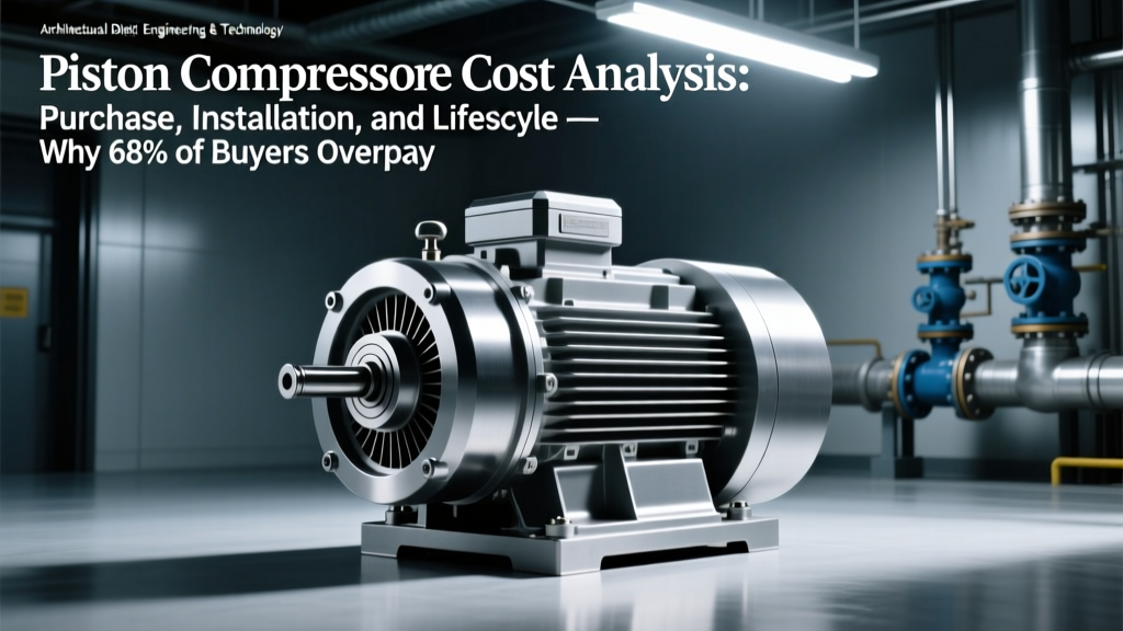 Piston Compressor Cost Analysis: Purchase, Installation, and Lifecycle — Why 68% of Buyers Overpay on Total Cost of Ownership (and How to Slash It by 31% with 3 Critical Design & Sizing Mistakes You’re Making Right Now)