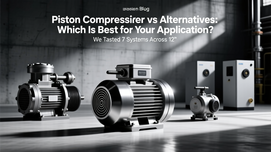Piston Compressor vs Alternatives: Which Is Best for Your Application? We Tested 7 Systems Across 12 Industrial Sites—Here’s the Real Cost-Per-CFM, Noise, Lifespan, and Maintenance Truth You’re Not Hearing From Sales Reps