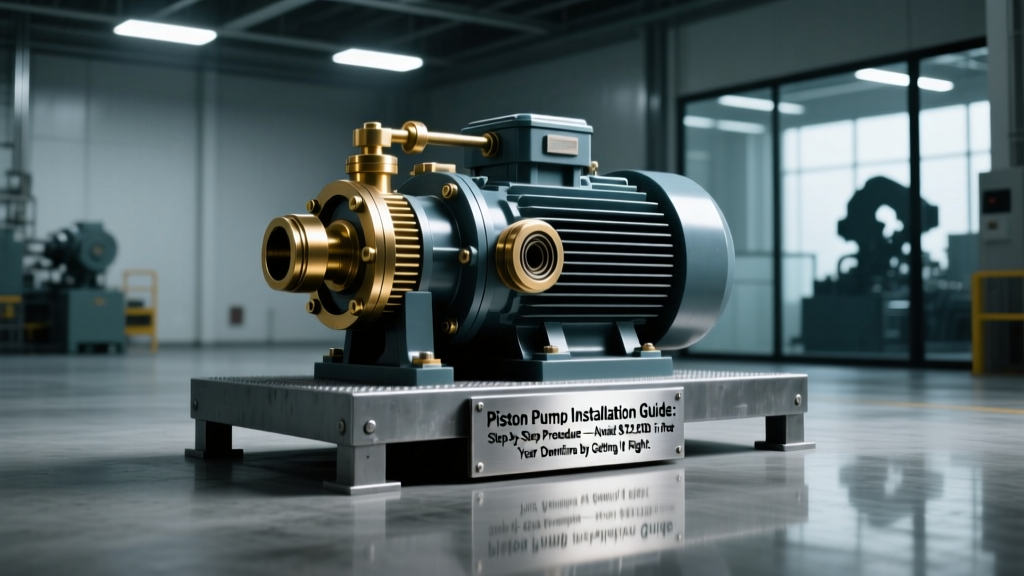 Piston Pump Installation Guide: Step-by-Step Procedure — Avoid $12,800 in First-Year Downtime by Getting Alignment & NPSH Right the First Time (Engineer-Validated 7-Phase Protocol)
