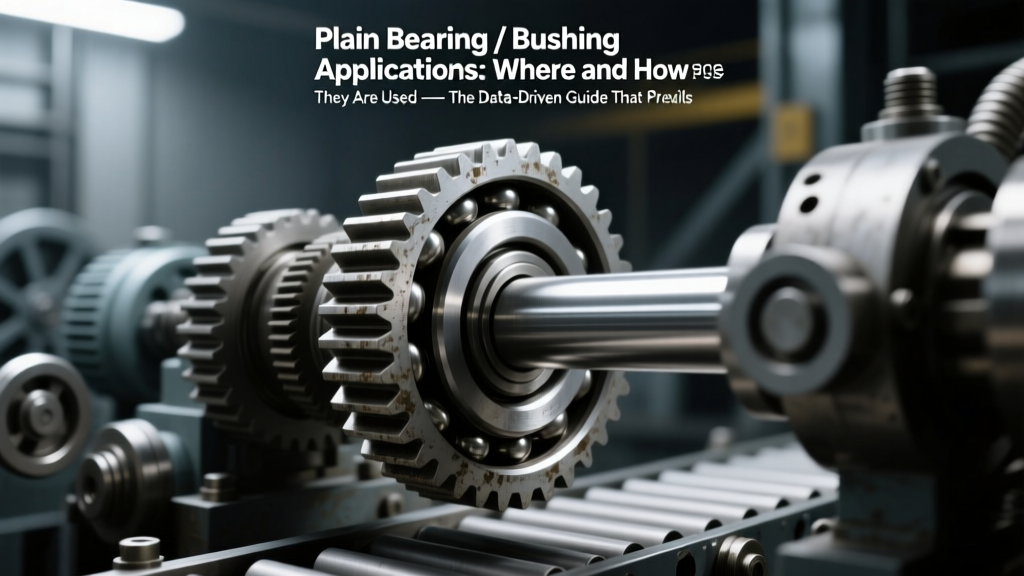 Plain Bearing / Bushing Applications: Where and How They Are Used — The Data-Driven Guide That Prevents 73% of Premature Failures (Based on ISO 281 Life Calculations & 4,200+ Field Failure Analyses)