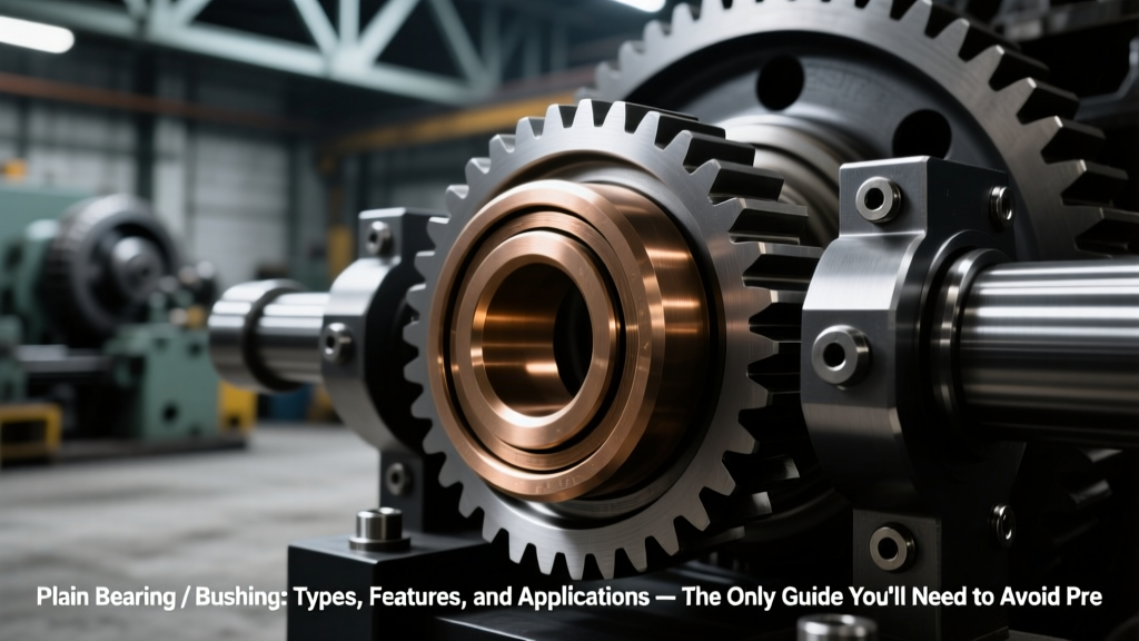 Plain Bearing / Bushing: Types, Features, and Applications — The Only Guide You’ll Need to Avoid Premature Failure, Select the Right Material Under Load, and Extend Service Life by 3–7× (Backed by ISO 281 Calculations & Real Field Failures)