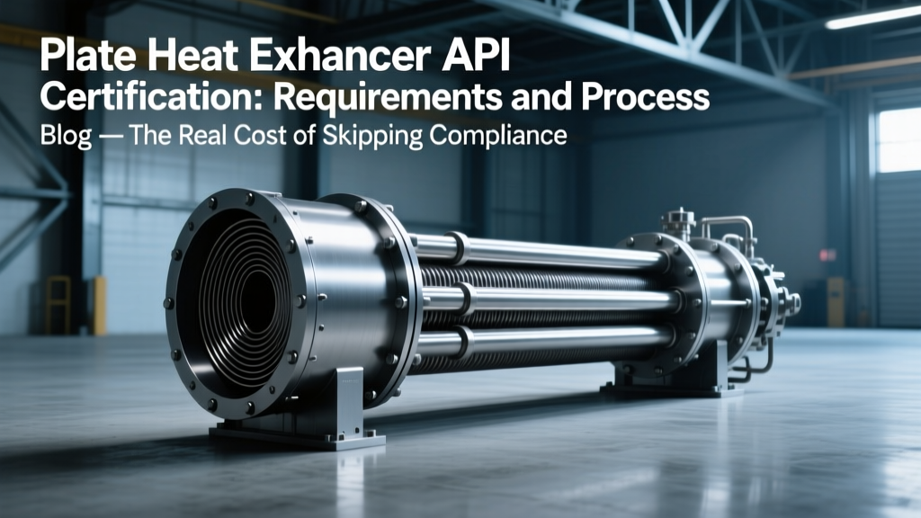 Plate Heat Exchanger API Certification: Requirements and Process — The Real Cost of Skipping Compliance (And How Smart Operators Save $217K+ in Avoided Recalls, Delays & Re-Work)
