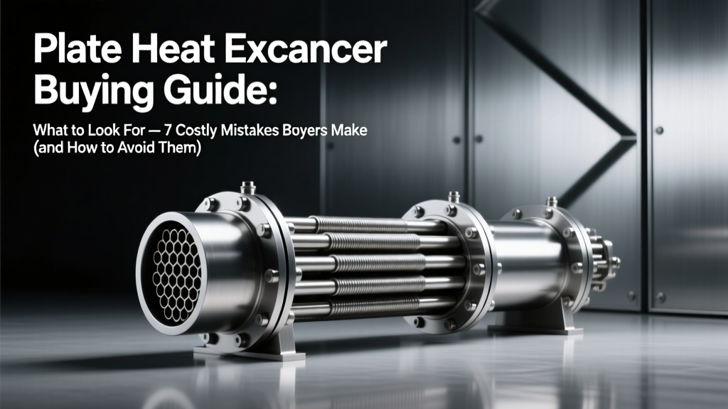 Plate Heat Exchanger Buying Guide: What to Look For — 7 Costly Mistakes Buyers Make (and How to Avoid Overspending, Underspecifying, or Getting Stuck with a Leaky Stack)