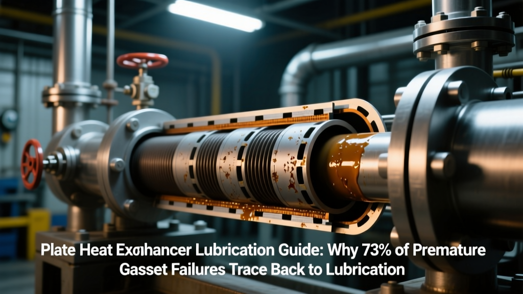 Plate Heat Exchanger Lubrication Guide: Why 73% of Premature Gasket Failures Trace Back to Lubrication Errors (Not Pressure or Temperature) — Your 9-Step Field-Validated Maintenance Protocol with ISO 20486-Compliant Lubricant Mapping & Real-Time Contamination Diagnostics