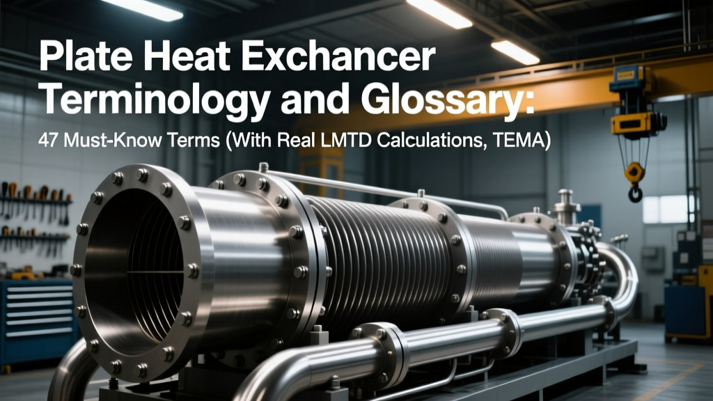 Plate Heat Exchanger Terminology and Glossary: 47 Must-Know Terms (With Real LMTD Calculations, TEMA-Compliant Ratings & Fouling Factor Benchmarks) — Stop Guessing What 'Effective Plate Area' Really Means