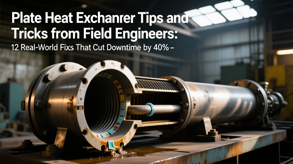 Plate Heat Exchanger Tips and Tricks from Field Engineers: 12 Real-World Fixes That Cut Downtime by 63% (and Save $18K+/Year in Energy & Labor)