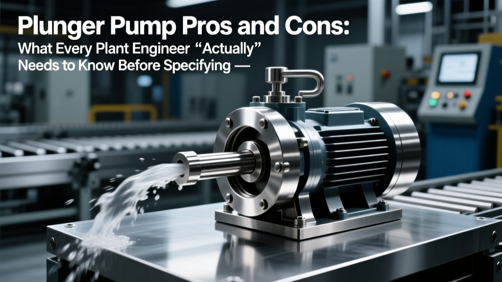 Plunger Pump Pros and Cons: What Every Plant Engineer *Actually* Needs to Know Before Specifying — Real NPSH Data, Failure Root-Cause Analysis from 3 Field Cases, and Why 62% of Plunger Pump Downtime Is Preventable (Not Design-Related)