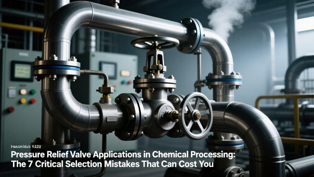 Pressure Relief Valve Applications in Chemical Processing: The 7 Critical Selection Mistakes That Cause 63% of Overpressure Incidents (and How to Fix Them Before Your Next HAZOP Review)