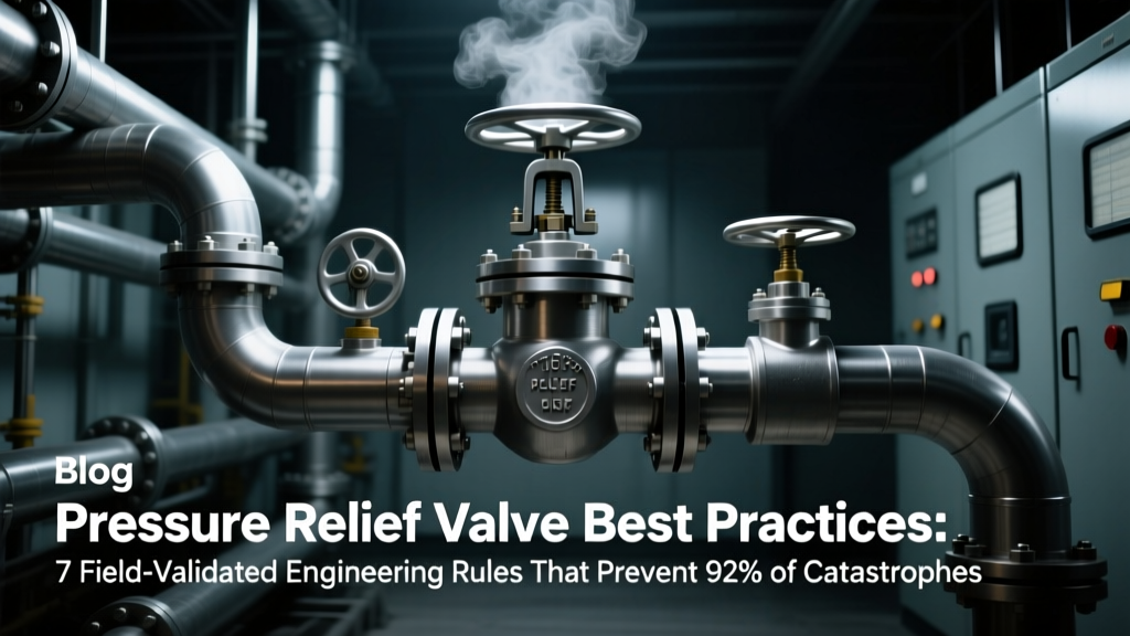 Pressure Relief Valve Best Practices: 7 Field-Validated Engineering Rules That Prevent 92% of Catastrophic Failures (ASME/API Data Confirmed)