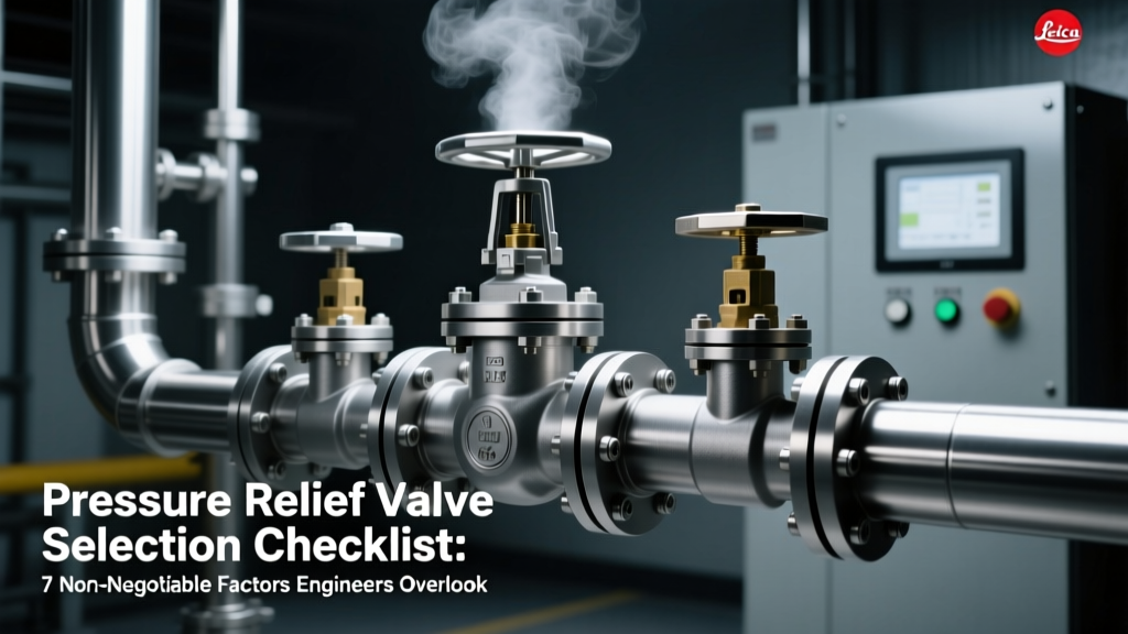 Pressure Relief Valve Selection Checklist: 7 Non-Negotiable Factors Engineers Overlook (That Cause 68% of Field Failures) — Flow, Pressure, Material, Environment, Certifications, Cv Matching, and Installation Geometry