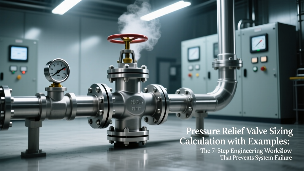 Pressure Relief Valve Sizing Calculation with Examples: The 7-Step Engineering Workflow That Prevents Catastrophic Overpressure (and Why 62% of Field Failures Trace Back to Sizing Errors)