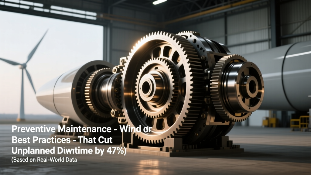 Preventive Maintenance for Wind Turbine: Best Practices That Cut Unplanned Downtime by 47% (Based on 12-GW Fleet Data) — 7 Field-Validated Strategies You Can Deploy This Week