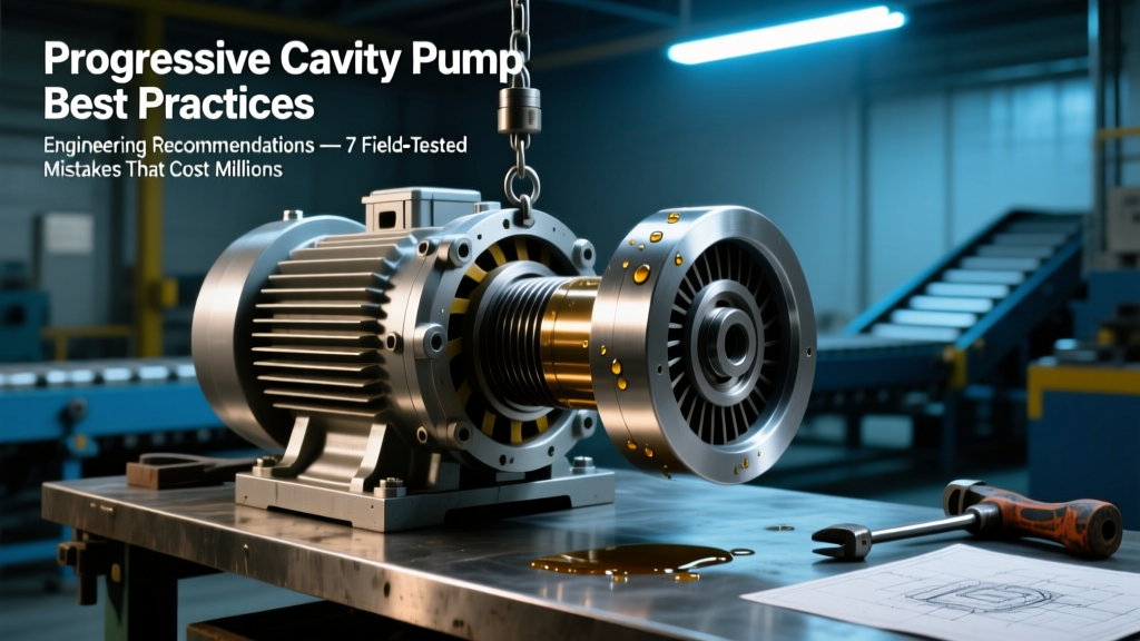 Progressive Cavity Pump Best Practices: Engineering Recommendations — 7 Field-Tested Mistakes That Cost Operators $42K+ Annually (and How to Avoid Them)