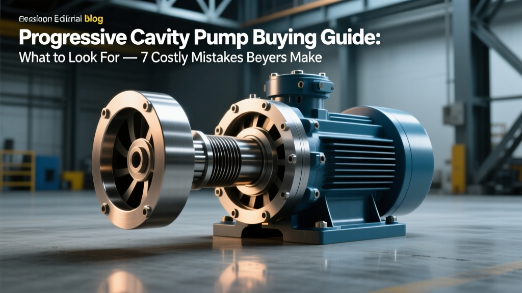 Progressive Cavity Pump Buying Guide: What to Look For — 7 Costly Mistakes Buyers Make (and How to Avoid Them Before You Sign the PO)