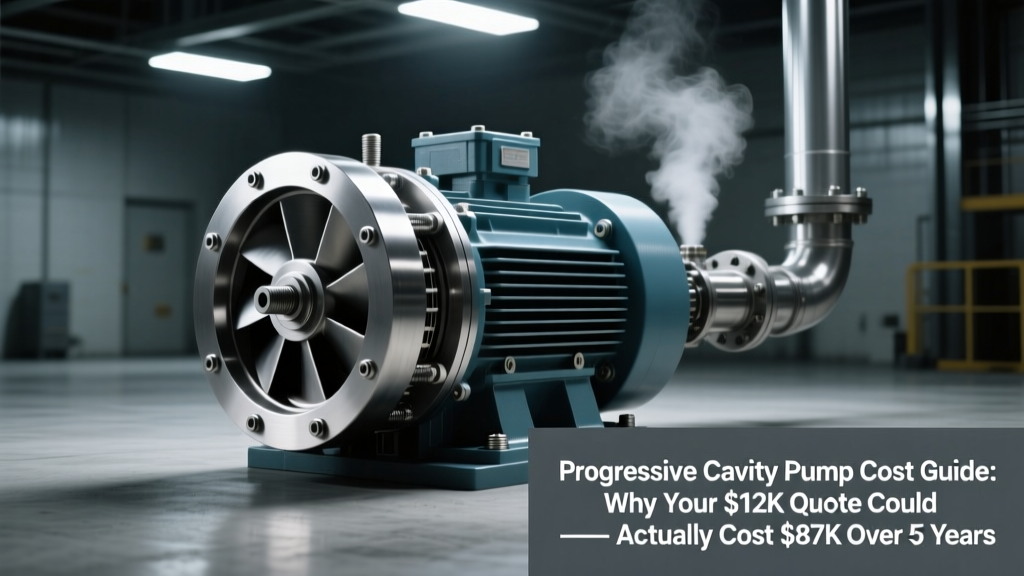 Progressive Cavity Pump Cost Guide: Why Your $12K Quote Could Actually Cost $87K Over 5 Years (and Exactly How to Avoid It)