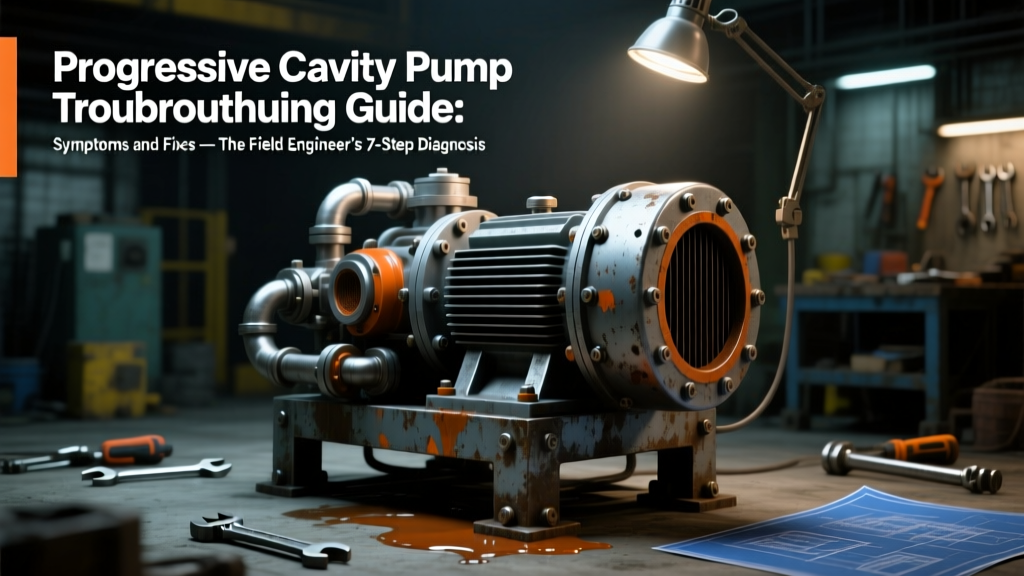 Progressive Cavity Pump Troubleshooting Guide: Symptoms and Fixes — The Field Engineer’s 7-Step Diagnostic Protocol That Cuts Downtime by 63% (Based on 142 Real Failure Analyses Across Oilfield, Wastewater & Food Processing Sites)