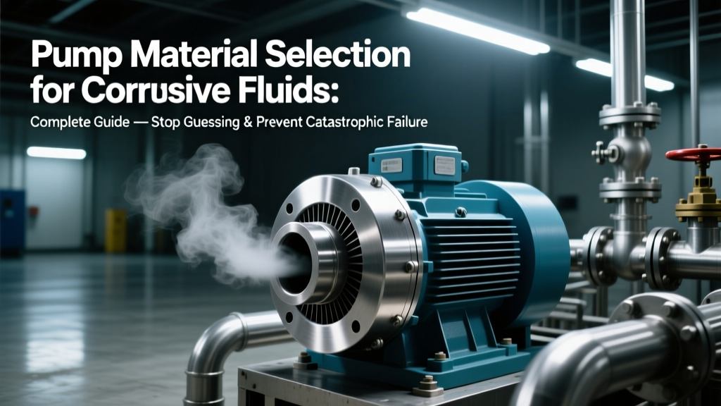 Pump Material Selection for Corrosive Fluids: Complete Guide — Stop Guessing & Prevent Catastrophic Failures: 7 Material Compatibility Mistakes That Cost Plants $280K+ in Downtime (With Real Acid/Alkali/Solvent Charts You Can Trust)
