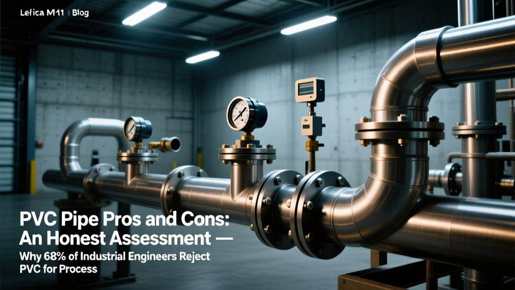 PVC Pipe Pros and Cons: An Honest Assessment — Why 68% of Industrial Engineers Reject PVC for Process Lines (and When It’s Actually Safe per ASME B31.3)