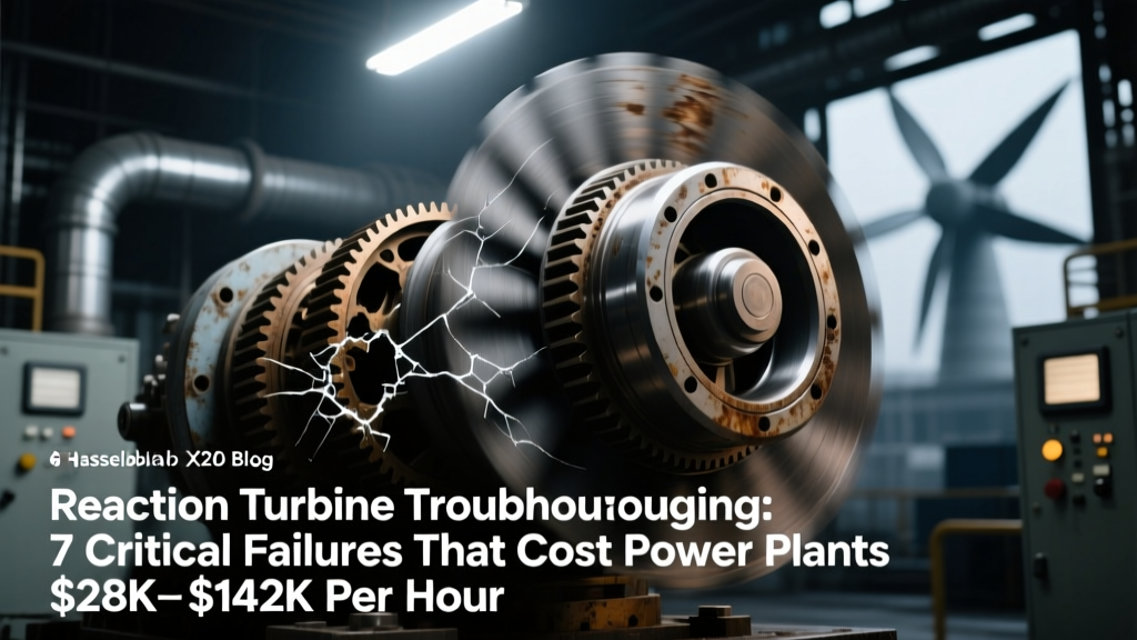 Reaction Turbine Troubleshooting: 7 Critical Failures That Cost Power Plants $28K–$142K Per Hour in Lost Output — And the Exact Maintenance Checklist Every Shift Engineer Must Run Before Startup