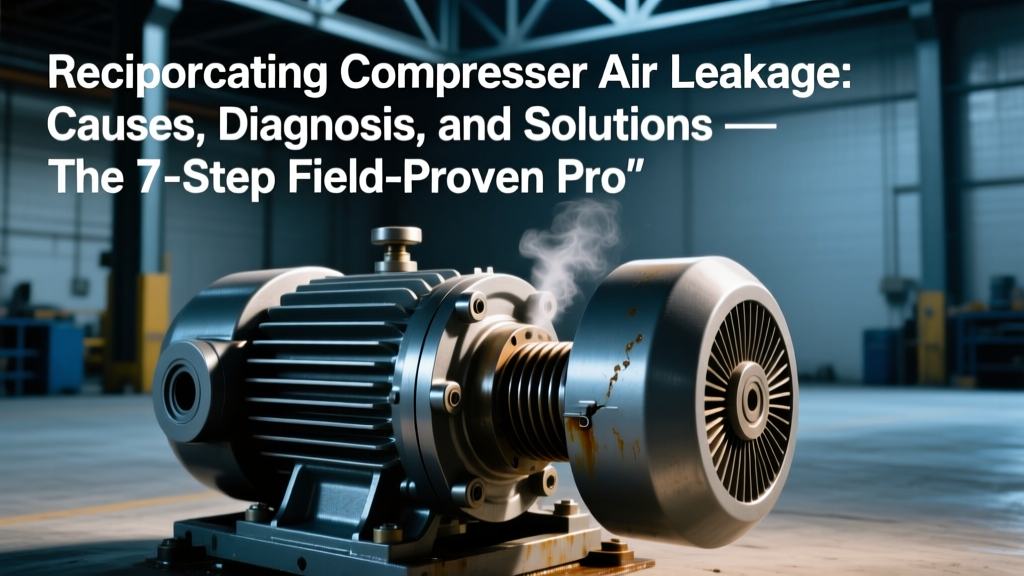 Reciprocating Compressor Air Leakage: Causes, Diagnosis, and Solutions — The 7-Step Field-Proven Protocol That Cuts Downtime by 63% (and Why Your 'Quick Fix' Is Costing You $2,800/Year in Wasted Energy)