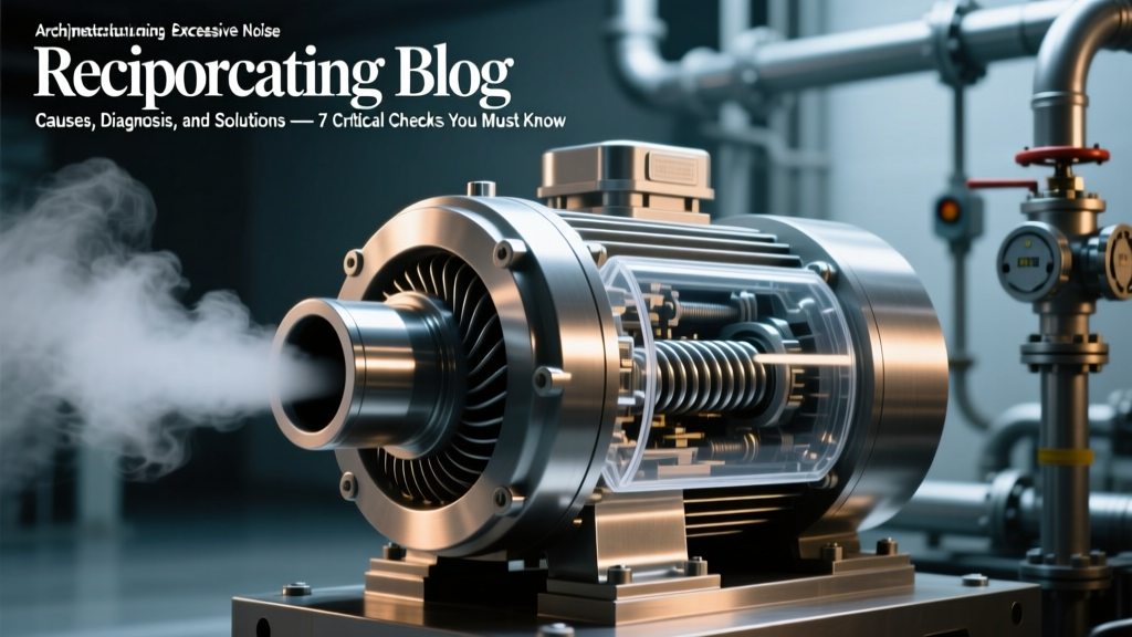Reciprocating Compressor Excessive Noise: Causes, Diagnosis, and Solutions — 7 Critical Checks You’re Skipping (That 83% of Maintenance Teams Miss Before Catastrophic Failure)