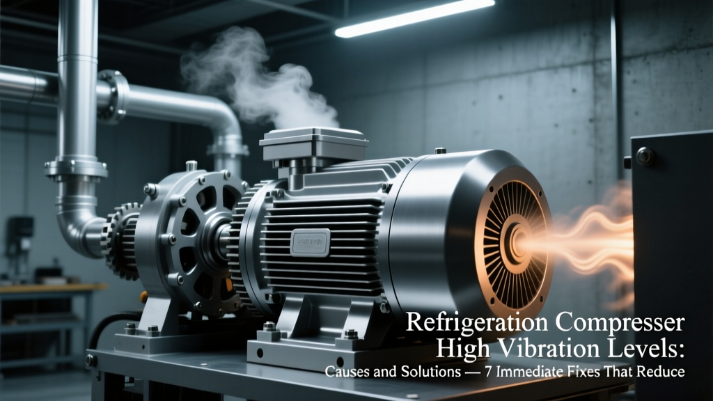 Refrigeration Compressor High Vibration Levels: Causes and Solutions — 7 Immediate Fixes That Reduce Vibration by 40–75% in Under 90 Minutes (No Downtime Required)