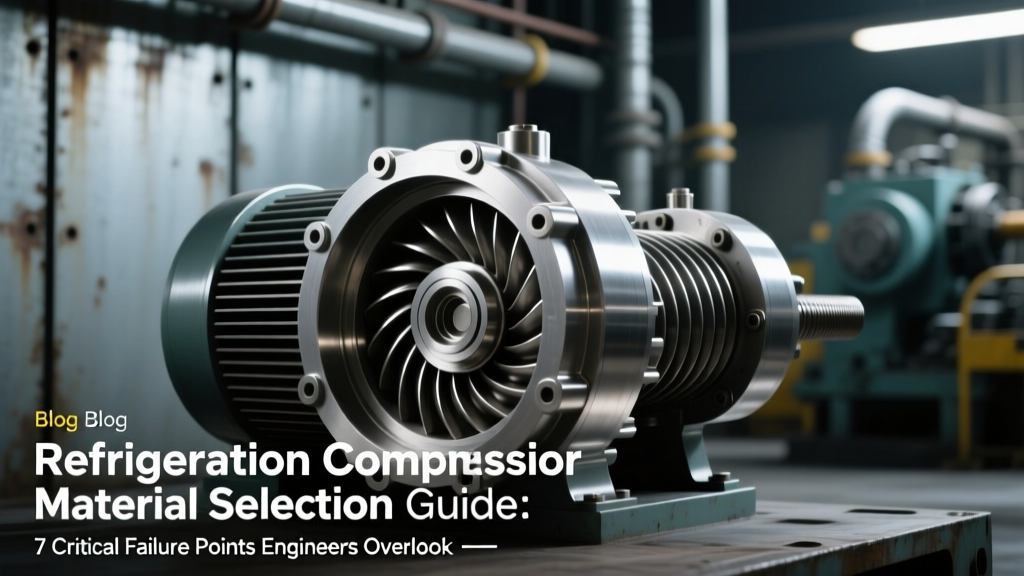 Refrigeration Compressor Material Selection Guide: 7 Critical Failure Points Engineers Overlook (and Exactly How to Match Metals, Alloys & Polymers to Your Refrigerant, Pressure Cycle, and Ambient Environment)