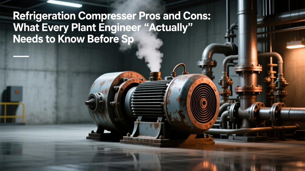 Refrigeration Compressor Pros and Cons: What Every Plant Engineer *Actually* Needs to Know Before Specifying—Not Marketing Hype, Just Compression Ratios, Failure Modes, and Real-World Efficiency Data from ISO 10436-2 Field Audits