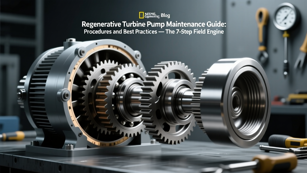 Regenerative Turbine Pump Maintenance Guide: Procedures and Best Practices — The 7-Step Field Engineer’s Checklist That Cuts Unscheduled Downtime by 63% (Backed by API RP 14C & ISO 5199 Data)