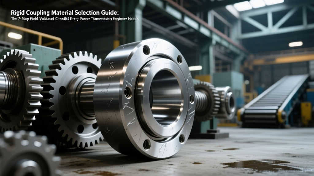 Rigid Coupling Material Selection Guide: The 7-Step Field-Validated Checklist Every Power Transmission Engineer Uses (Before Thermal Shock, Corrosion Failure, or Shaft Runout Ruins Your Drive Train)