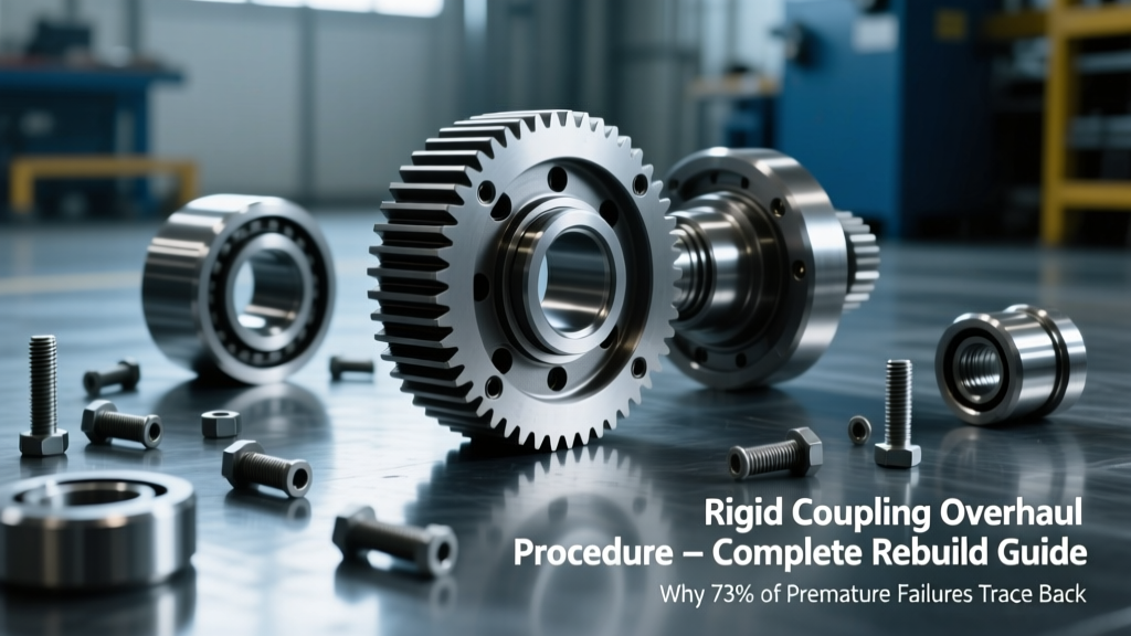 Rigid Coupling Overhaul Procedure: Complete Rebuild Guide — Why 73% of Premature Failures Trace Back to One Overlooked Inspection Step (And How to Fix It in Under 90 Minutes)