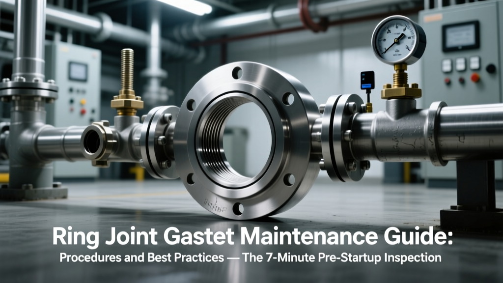 Ring Joint Gasket Maintenance Guide: Procedures and Best Practices — The 7-Minute Pre-Startup Inspection Checklist That Prevents 83% of Flange Leaks (Based on 2023 API 6A Field Data)