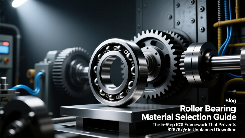 Roller Bearing Material Selection Guide: The 5-Step ROI Framework That Prevents $287K/yr in Unplanned Downtime (Fluids, Temp, Pressure & Environment Decoded)