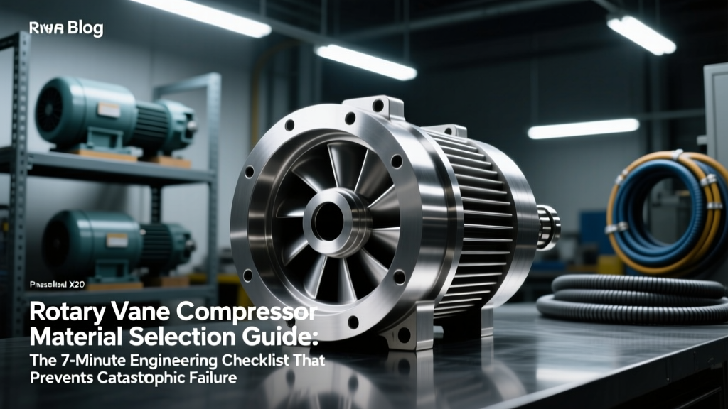 Rotary Vane Compressor Material Selection Guide: The 7-Minute Engineering Checklist That Prevents Catastrophic Vane Erosion, Seal Failure, and Premature Downtime in Harsh Process Environments
