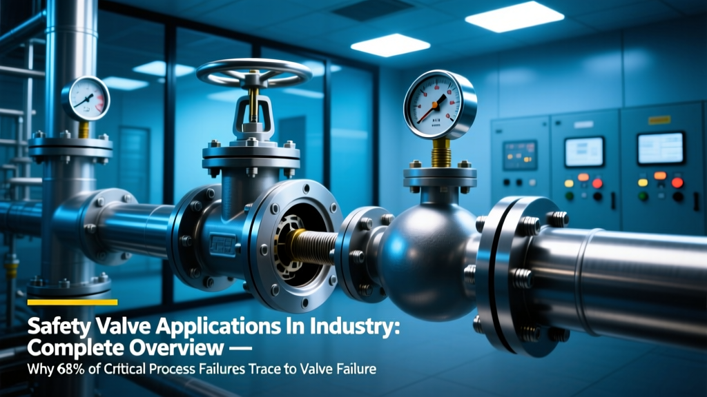 Safety Valve Applications in Industry: Complete Overview — Why 68% of Critical Process Failures Trace Back to Misapplied, Undersized, or Untested Relief Valves (and How to Fix It in <48 Hours)