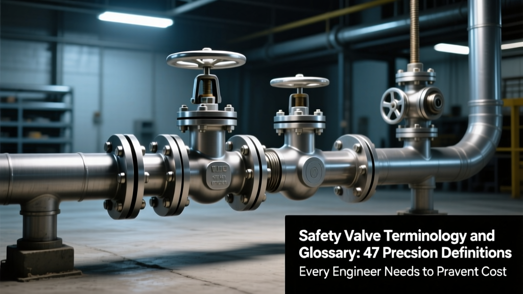 Safety Valve Terminology and Glossary: 47 Precision Definitions Every Engineer Needs to Prevent Costly Efficiency Leaks, Avoid Non-Compliance Fines, and Unlock 12–18% Energy Savings in Steam & Process Systems