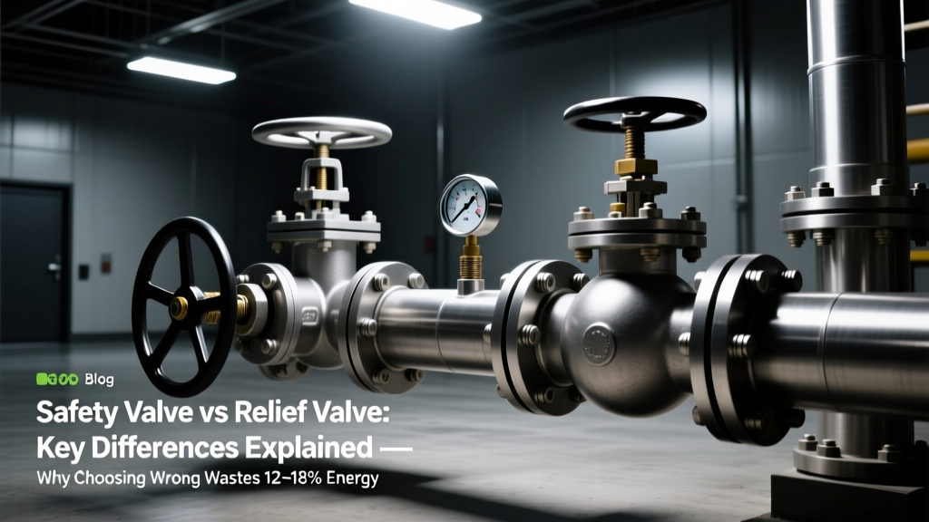 Safety Valve vs Relief Valve: Key Differences Explained — Why Choosing Wrong Wastes 12–18% Energy Annually (and How ASME BPVC Section VIII & ISO 4126-1 Data Prove It)
