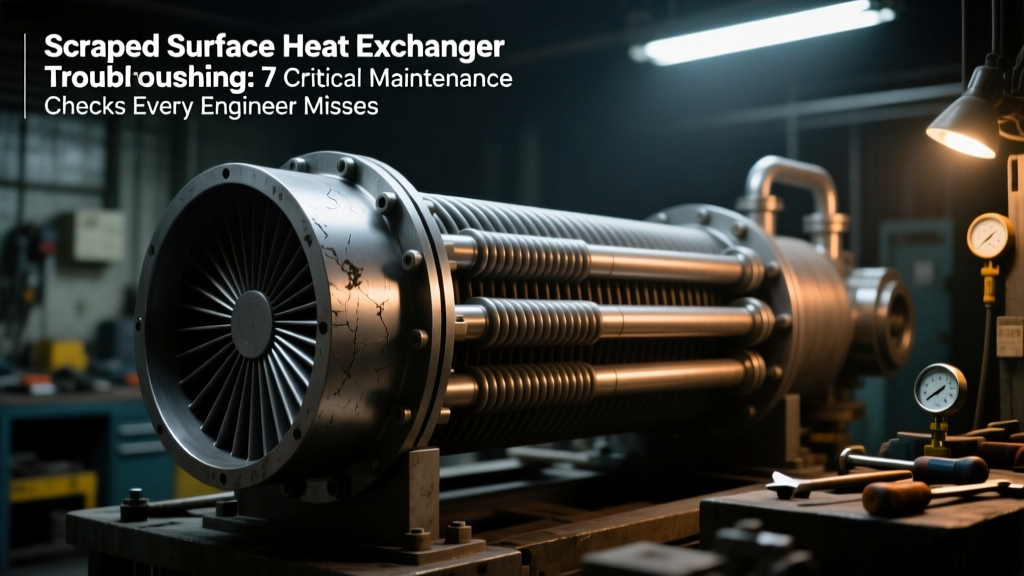 Scraped Surface Heat Exchanger Troubleshooting: 7 Critical Maintenance Checks Every Engineer Misses (That Cause 83% of Unexpected Downtime — Backed by TEMA Data)