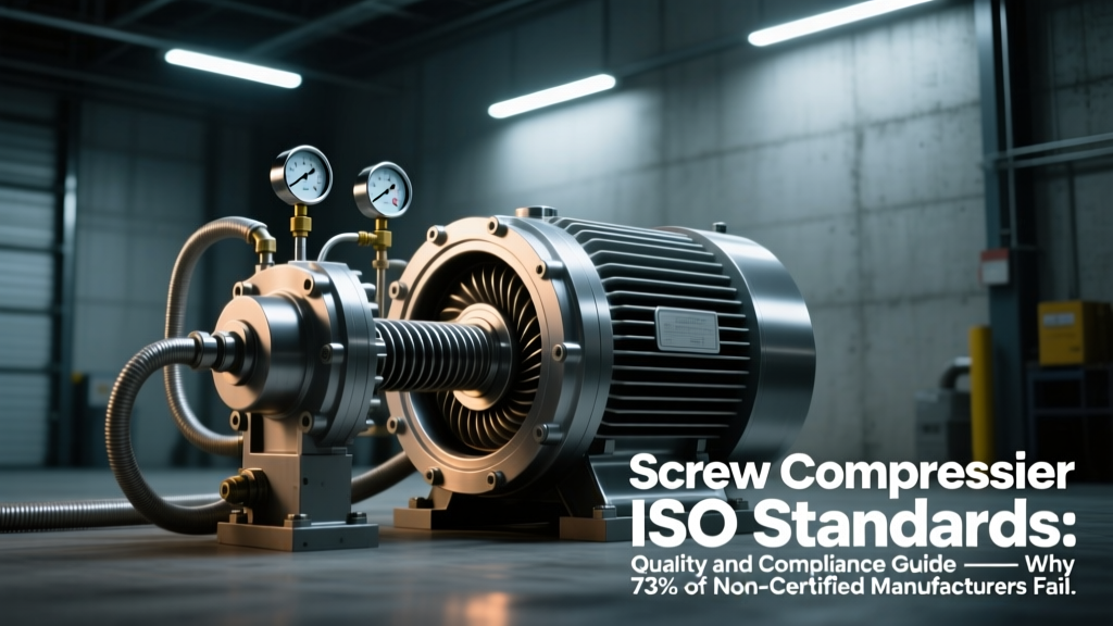 Screw Compressor ISO Standards: Quality and Compliance Guide — Why 73% of Non-Certified Manufacturers Fail ISO 9001 Audits (and How to Pass on Your First Attempt)