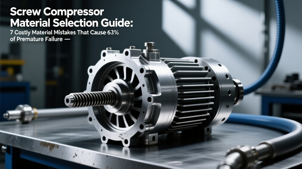 Screw Compressor Material Selection Guide: 7 Costly Material Mistakes That Cause 63% of Premature Rotor Failures (And Exactly How to Avoid Them)