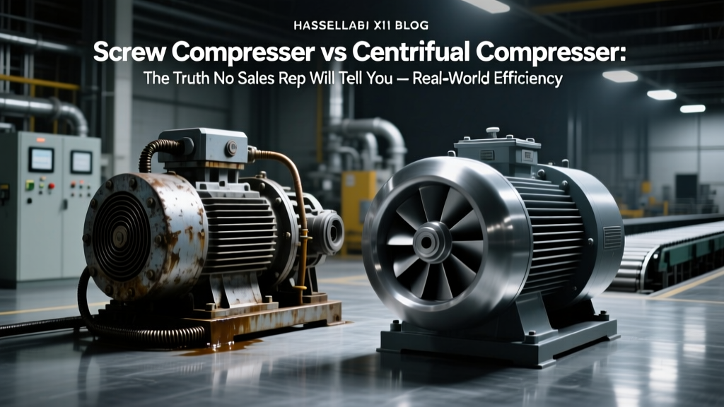 Screw Compressor vs Centrifugal Compressor: The Truth No Sales Rep Will Tell You — Real-World Efficiency Data, Lifecycle Cost Breakdowns, and Exactly Which One Saves You $127k+ Over 15 Years (Based on ASME PTC-10 & ISO 1217 Test Reports)