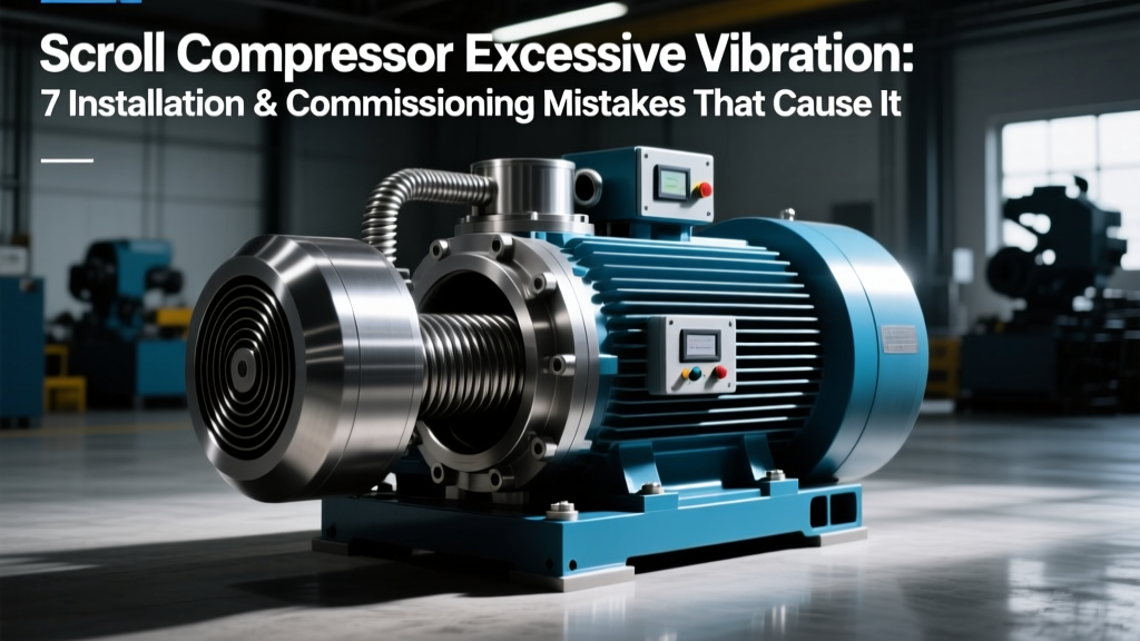 Scroll Compressor Excessive Vibration: 7 Installation & Commissioning Mistakes That Cause It (and Exactly How to Fix Each One Before Startup — Not After)