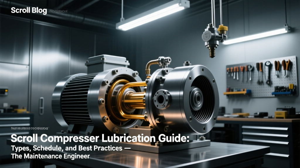 Scroll Compressor Lubrication Guide: Types, Schedule, and Best Practices — The Maintenance Engineer’s Safety-Critical Reference to Prevent Catastrophic Oil Breakdown, Bearing Failure, and OSHA-Reportable Incidents in Industrial Air Systems