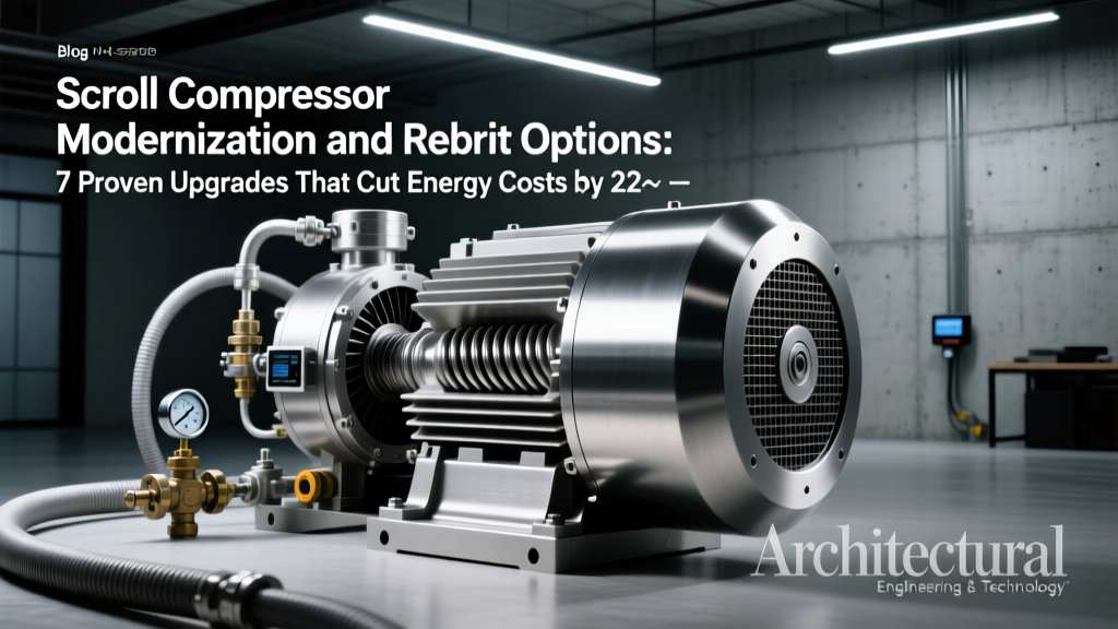 Scroll Compressor Modernization and Retrofit Options: 7 Proven Upgrades That Cut Energy Costs by 22–38% (and Pay Back in Under 2.3 Years)